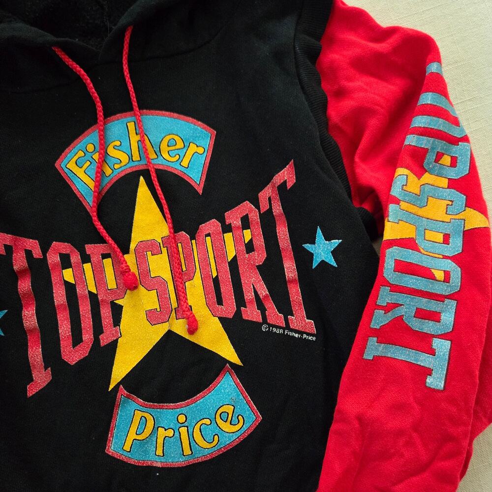 Vintage Fisher Price Top Sport Hoodie 4t/5t - Picture 2 of 6